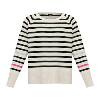 Emme Marella Este Maglia Collo Stondato Viscosa Donna Casual Donna