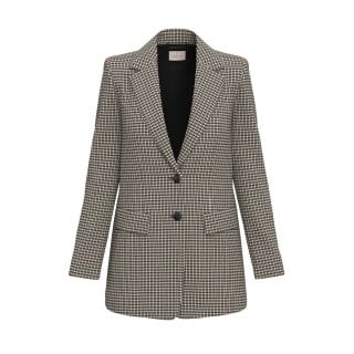 Emme Marella Fastoai26 Blazer Monopetto Stretch Fantasia Donna Giacconi Donna