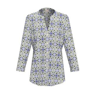 Emme Marella Giuratope26 Blusa Collo Coreano  In Mussola Di Cotone Donna Casual Donna