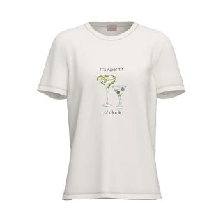 Emme Marella Golape26 T Shirt Regur Aperitiv Shopper Coordinata Donna Casual Donna