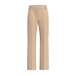 Emme Marella Lembope26 Pantalone Flaire In Gabardina  Cotone Donna Casual Donna