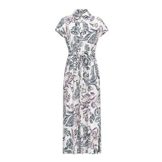 Emme Marella Paninope26 Abito Chemisier In Popline Stampato Donna Casual Donna