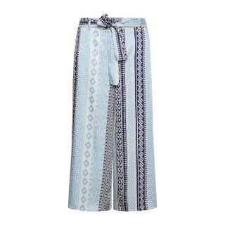 Emme Marella Risicope25 Pantaloni Cropped In Twill Donna Casual Donna