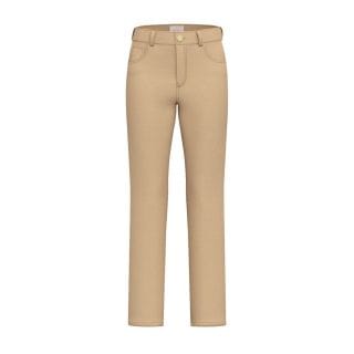 Emme Marella Sfingepe26 Pantalone A Trombetta Gabardina Stretch Casual Donna