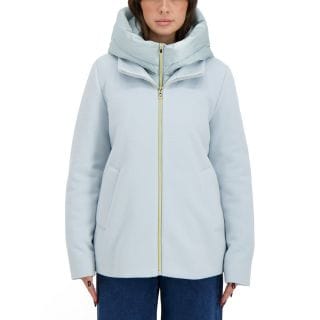 Emme Marella Sorriso25 Cappotto Corto  Con Davantino E Cappuccio Donna Giacconi Donna