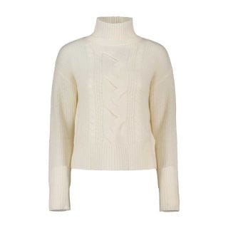 Emme Marella Spiano Maglione Lupetto Treccia Misto Lana Spiano Donna Casual Donna