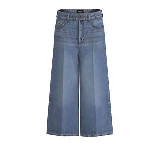 Emme Marella Ss25graphic Jeans Culotte Boho Donna Casual Donna