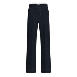 Emme Marella Struzzoai26 Jeans Palazzo Super Stretch Con Elastico Donna Casual Donna