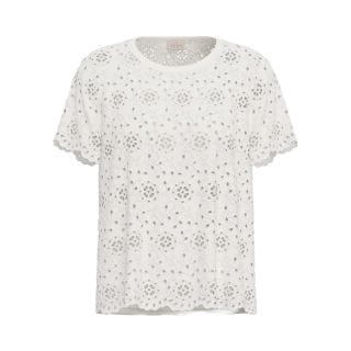 Emme Marella Velettape26 T Shirt Regular In San Gallo Donna Casual Donna