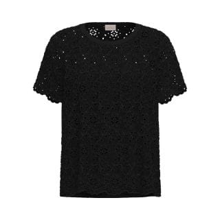 Emme Marella Velettape26 T Shirt Regular In San Gallo Donna Casual Donna