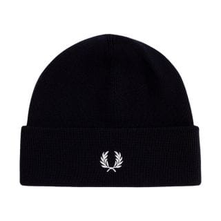 Fred Perry C3316 Beanie Classic Merino Wool Accessori Uomo