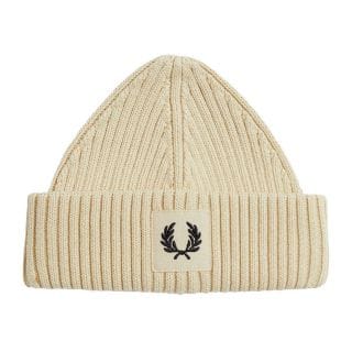 Fred Perry C6151 Beanie Patch Brand Accessori Uomo