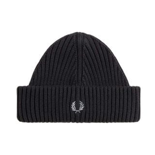 Fred Perry C8148 Beanie Cotton Rib Accessori Uomo