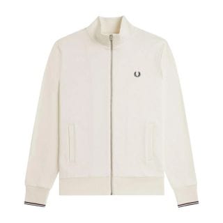 Fred Perry J1327 Felpa Full Zip Throught Casual Uomo