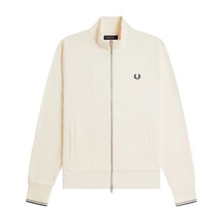 Fred Perry J3340 Felpa Full Zip Logo Casual Uomo