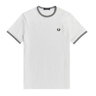 Fred Perry M1588 T-shirt Twin Tipped Casual Uomo