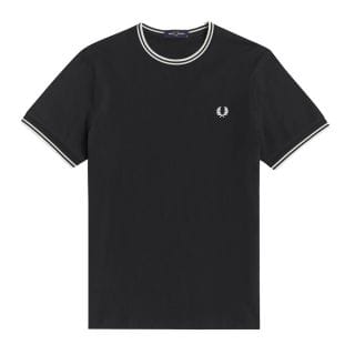 Fred Perry M1588 T-shirt Twin Tipped Casual Uomo