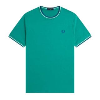 Fred Perry M1588 T-shirt Twin Tipped Casual Uomo