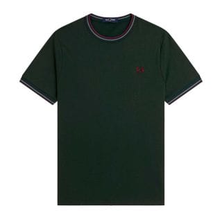 Fred Perry M1588 T-shirt Twin Tipped Casual Uomo