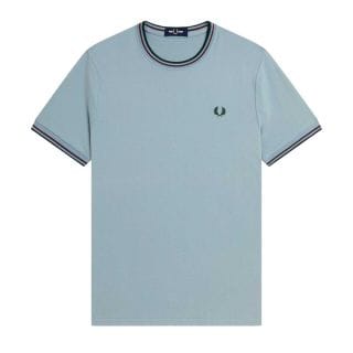 Fred Perry M1588 T-shirt Twin Tipped Casual Uomo