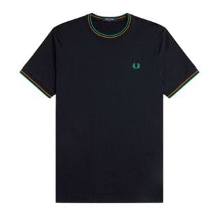 Fred Perry M1588 T-shirt Twin Tipped Casual Uomo
