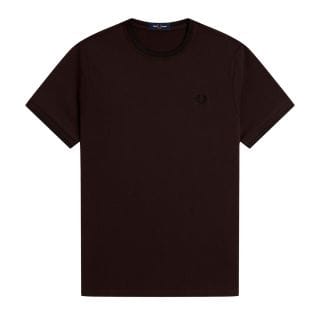 Fred Perry M1588 T Shirt Twin Tipped Casual Uomo