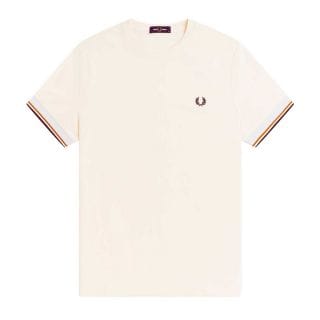 Fred Perry M2396 T-shirt Twin Tipped Manica Casual Uomo
