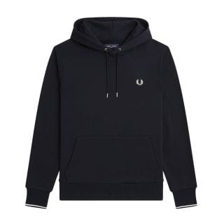 Fred Perry M2643 Felpa Con Cappuccio Logo Casual Uomo