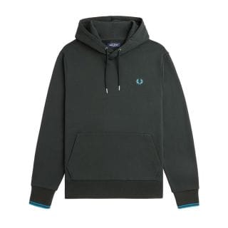 Fred Perry M2643 Felpa Con Cappuccio Logo Casual Uomo