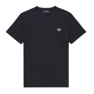 Fred Perry M3519 T-shirt Basic Ringer Casual Uomo