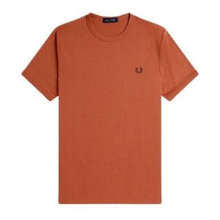 Fred Perry M3519 T-shirt Basic Ringer Casual Uomo
