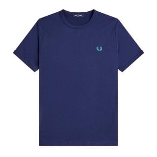 Fred Perry M3519 T-shirt Basic Ringer Casual Uomo