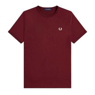 Fred Perry M3519 T-shirt Basic Ringer Casual Uomo