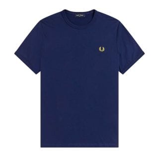 Fred Perry M3519 T-shirt Basic Ringer Casual Uomo