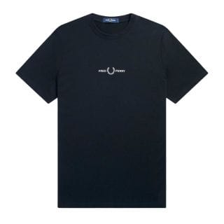 Fred Perry M4580 T-shirt Logo Embroidered Casual Uomo