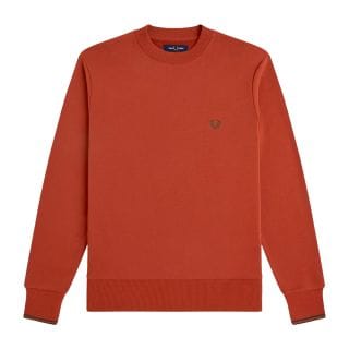 Fred Perry M7535 Felpa Girocollo Logo Casual Uomo