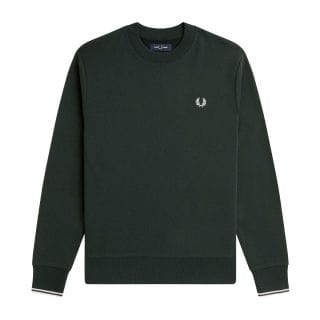 Fred Perry M7535 Felpa Girocollo Logo Cuore Casual Uomo
