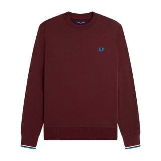 Fred Perry M7535 Felpa Girocollo Logo Cuore Casual Uomo
