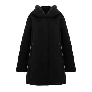 Freedomday 4021o00016 Cappotto Capuccio Neoprene Donna Giacconi Donna