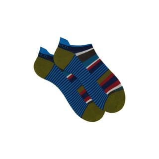 Gallo 502382 Calza Sneakers Patch Casual Uomo