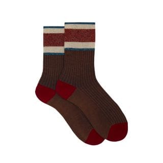 Gallo 508230 Calza Corta Costina Derby Polso Vanise Donna Casual Donna
