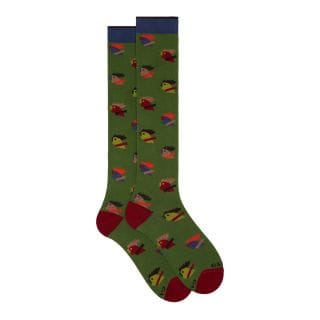 Gallo 514272 Calza Lunga Gallo All Over Casual Uomo