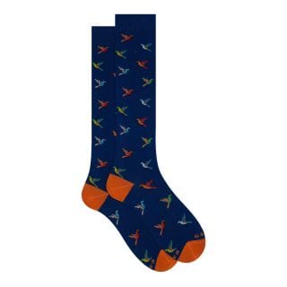 Gallo 515684 Calza Lunga Cotone Superlight Pappagalli Casual Uomo