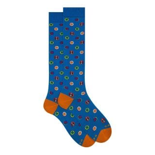 Gallo 515704 Calza Lunga Cotone Superlight Simboli Casual Uomo