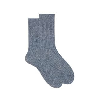 Gallo 515901 Calza Americana Cotone Lino Costa Casual Uomo