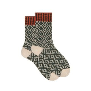 Gallo 516359 Calza Corta Mosaico Donna Casual Donna