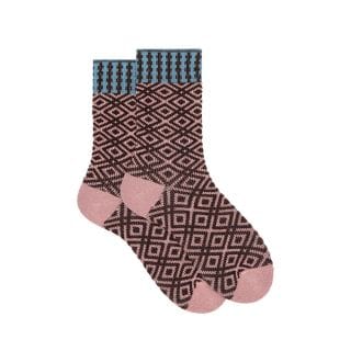 Gallo 516359 Calza Corta Mosaico Donna Casual Donna