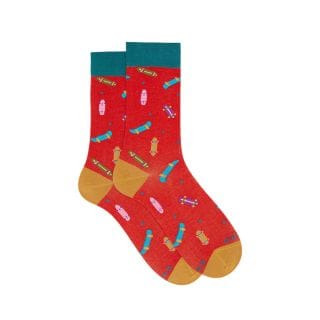 Gallo 516692 Calza Corta Americana Cotone Superlight Skate Casual Uomo