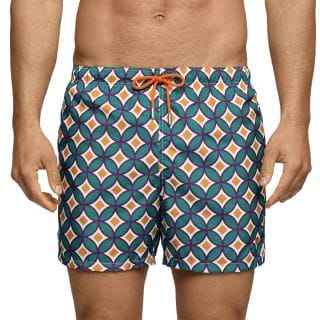 Gallo 516862 Boxer Mare Fantasia Rombi Mare Uomo