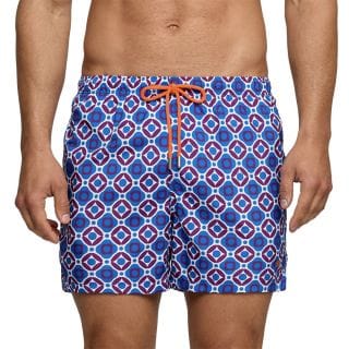Gallo 516864 Boxer Mare Fantasia Geometrica Mare Uomo